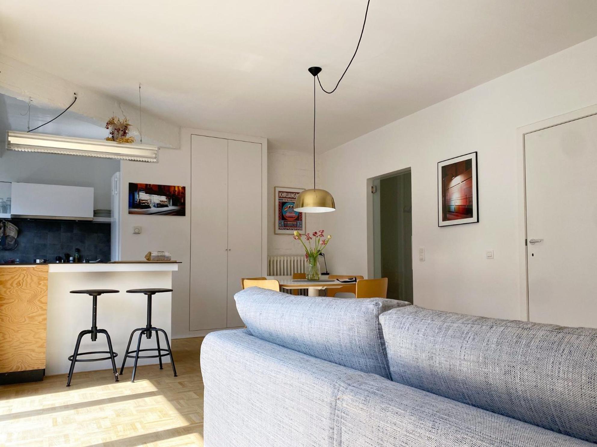 Trendy & Sunny Apartment In Гент Екстериор снимка